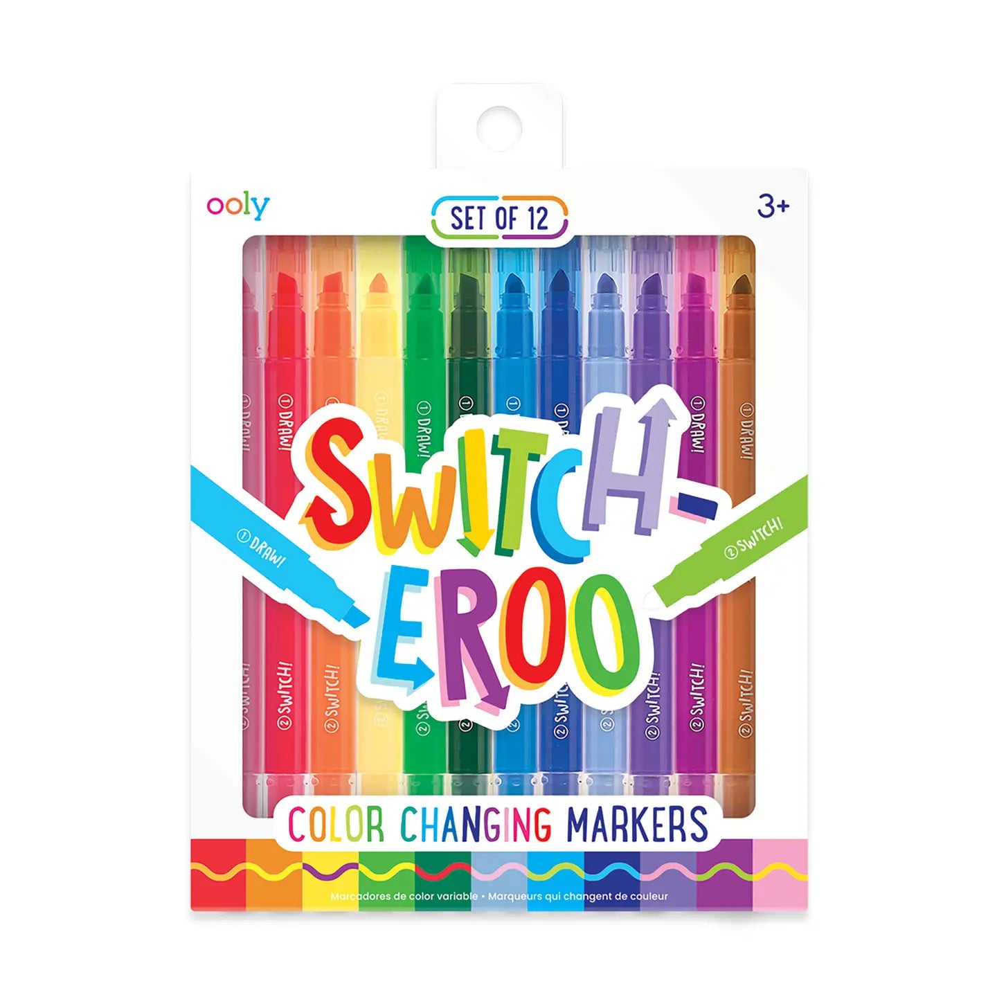 OOLY: Switch-Eroo! Color-Changing Markers 2.0