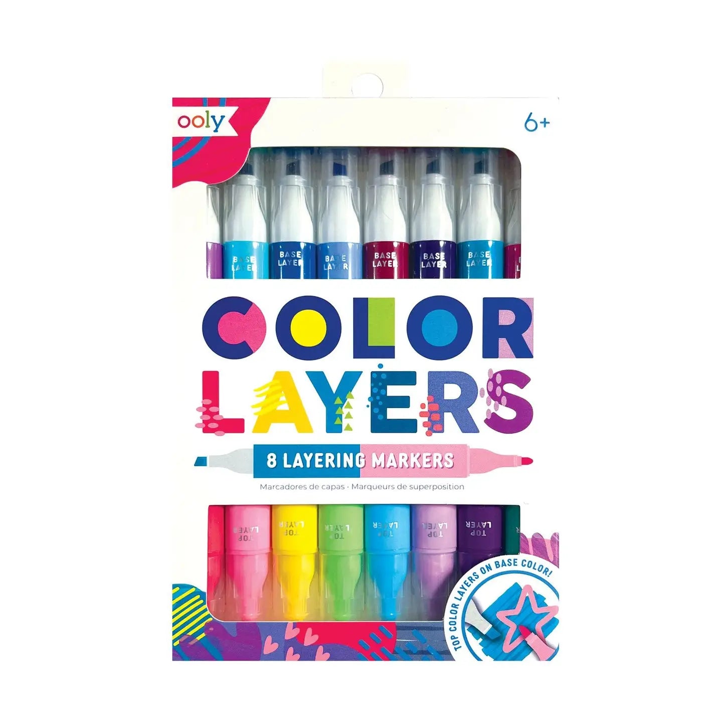 OOLY: Color Layers Double-Ended Layering Markers