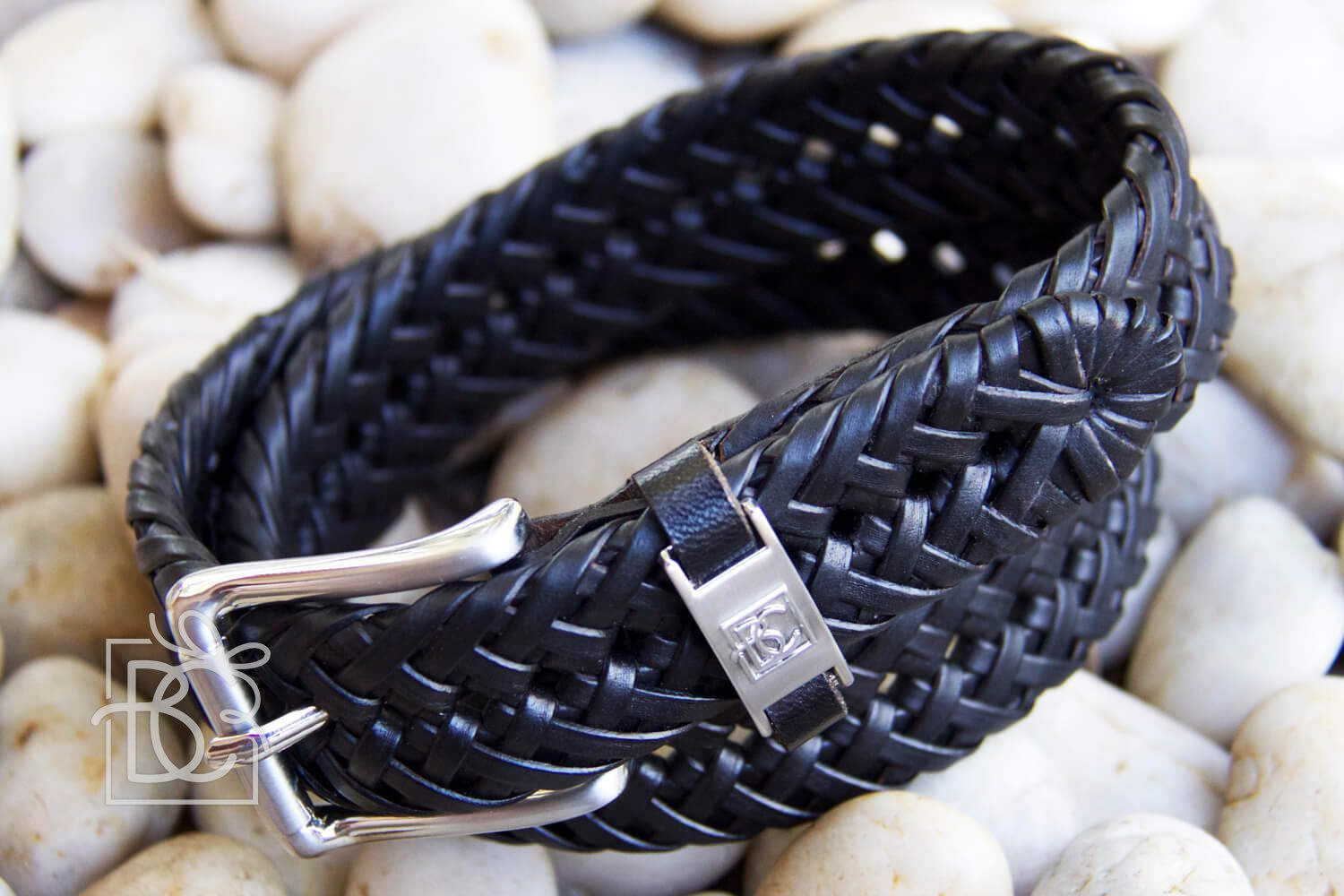 Lil Gents: Braided Genuine Leather Belt