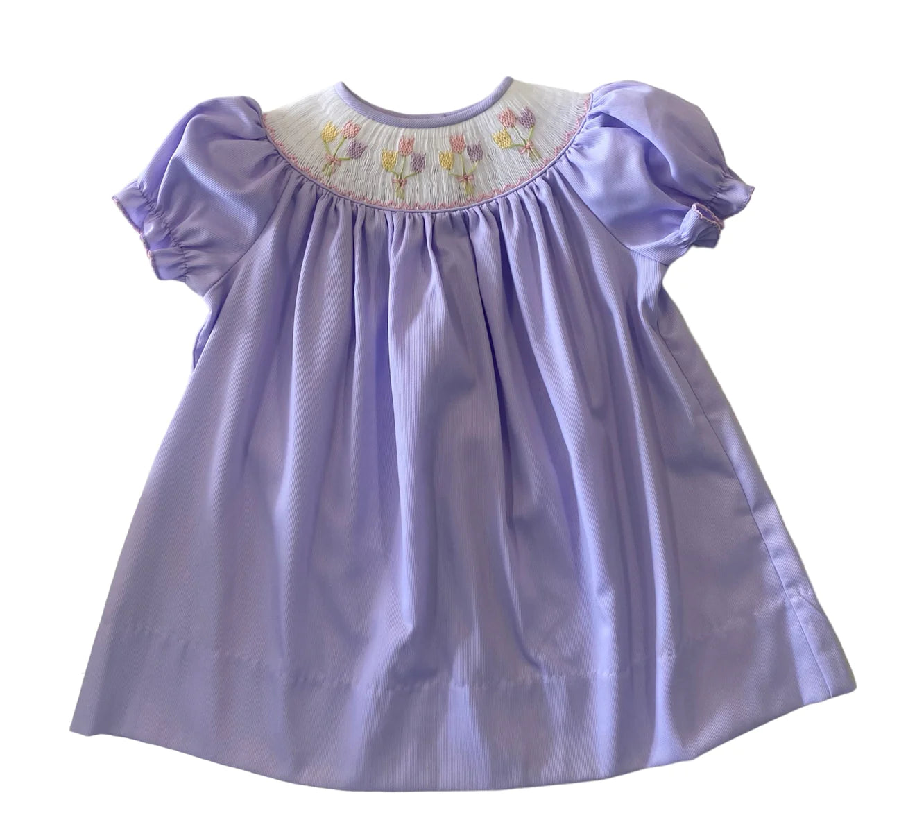 Lulu Bebe: Smocked Tulip Bishop Dress
