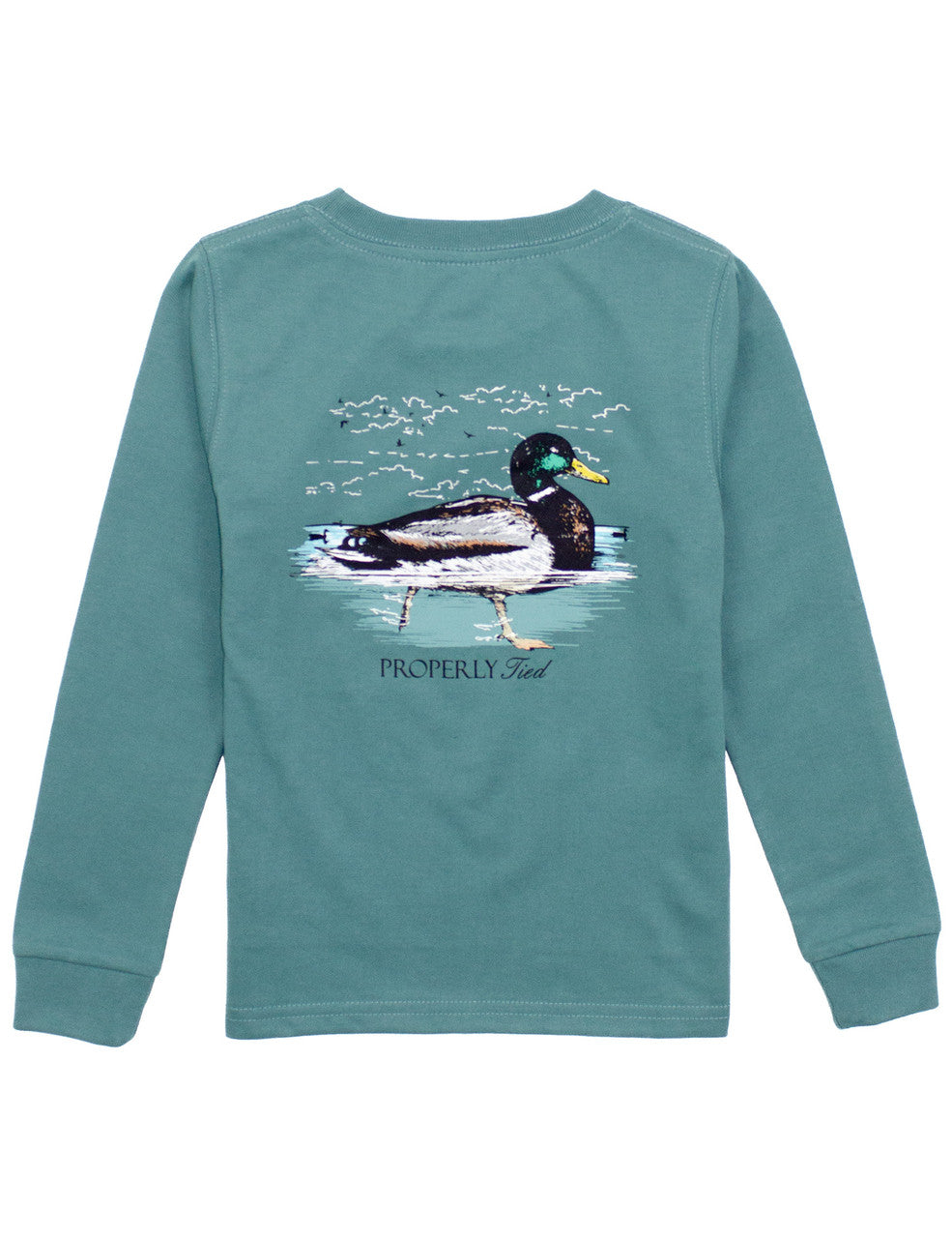 Properly Tied Boys Mallard Short Charcoal main image 1