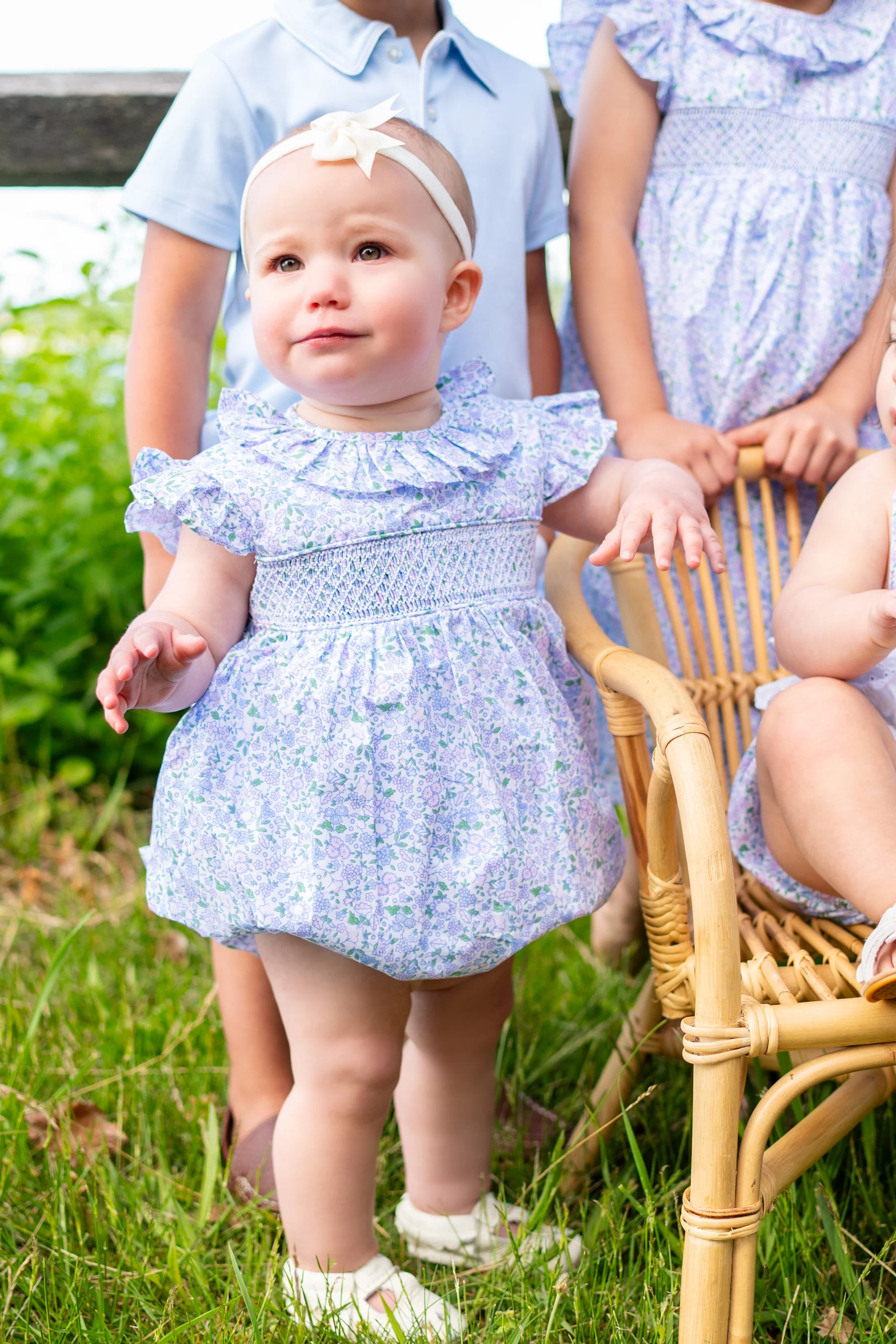 Madde & Connor: Charlotte Smocked Bubble