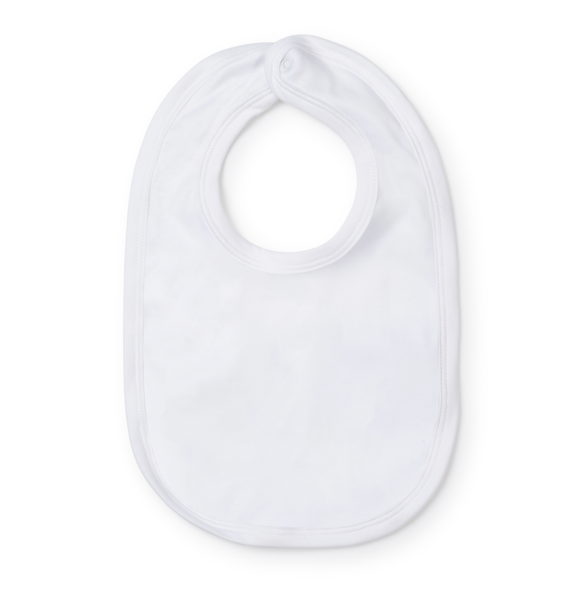 Lila & Hayes: Plain White Bib