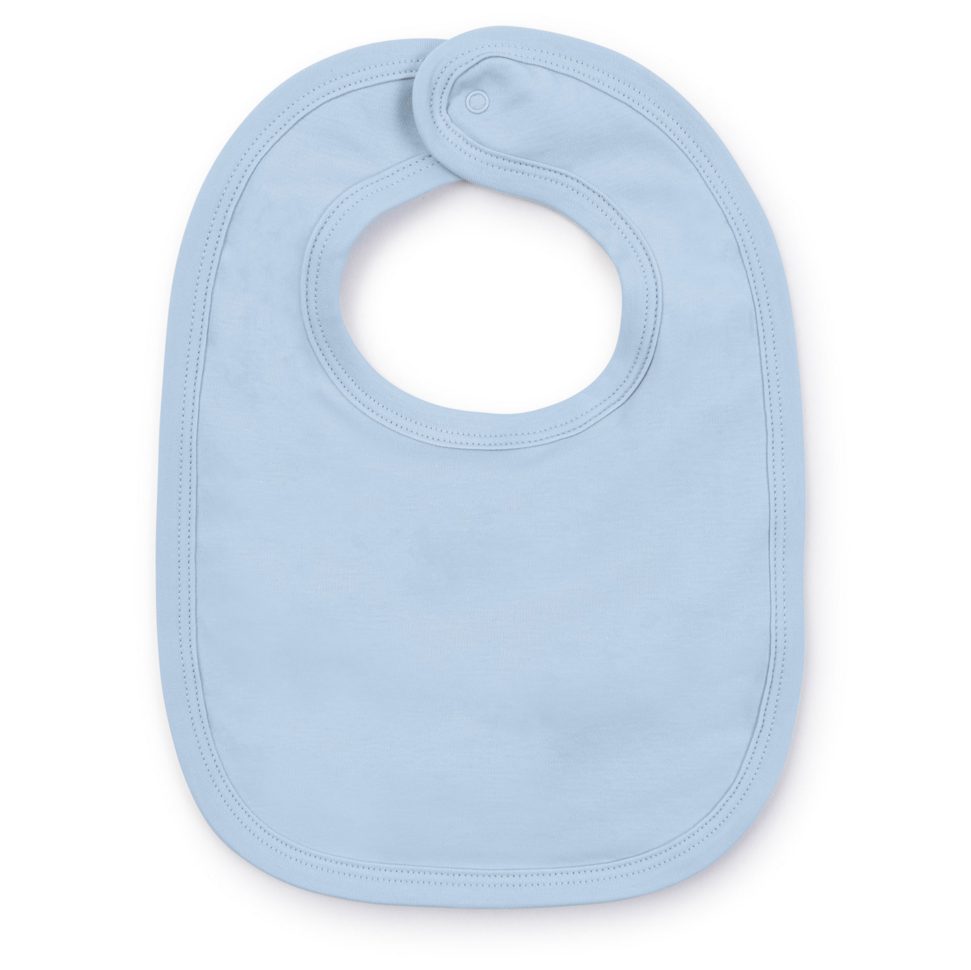Lila & Hayes: Plain Light Blue Bib