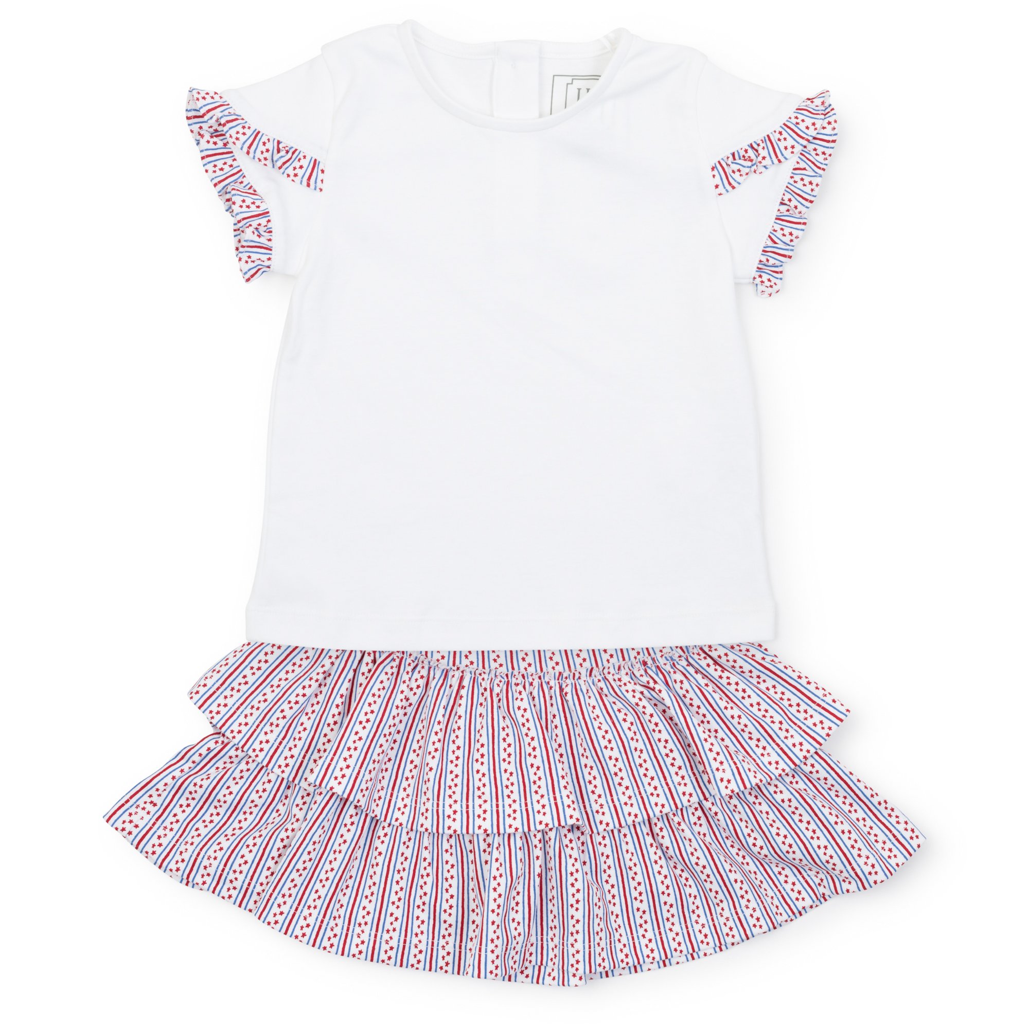 Lila & Hayes: Winnie Skirt Set - Stars & Stripes