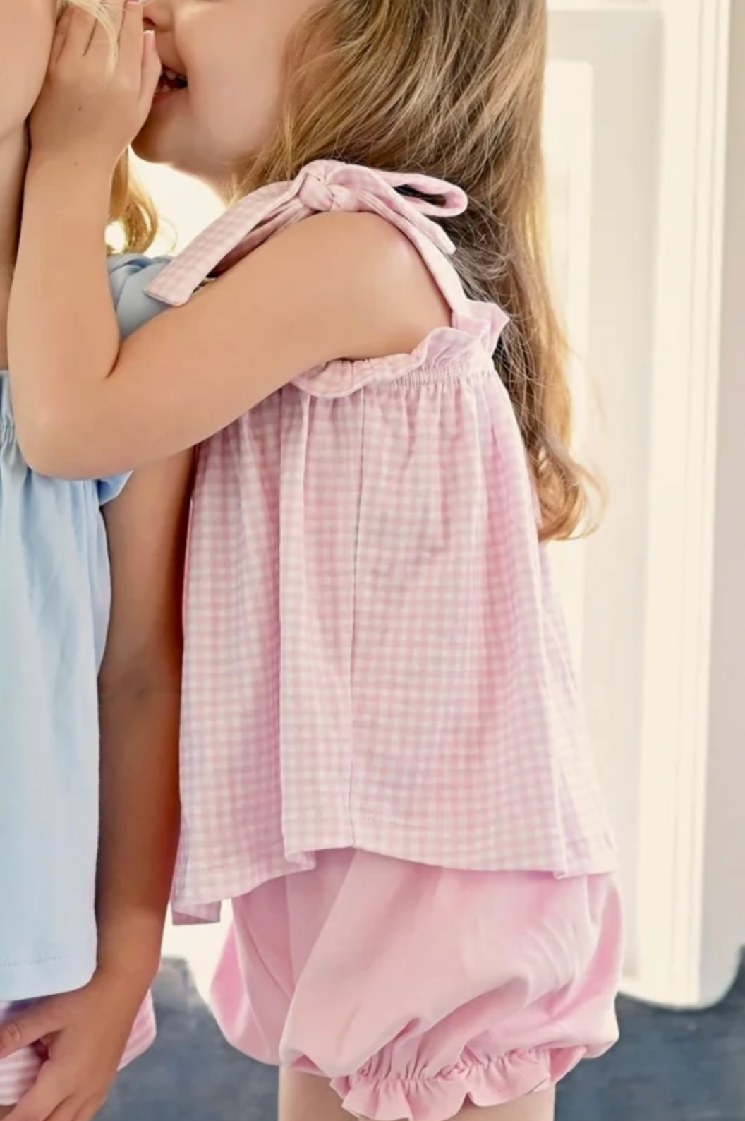 James & Lottie: Pima Knit Tie Top