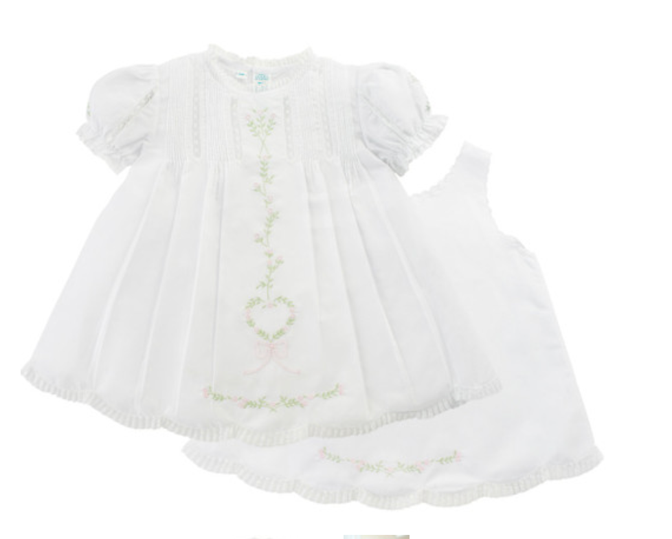 Feltman Brothers: Floral Heart Slip Dress