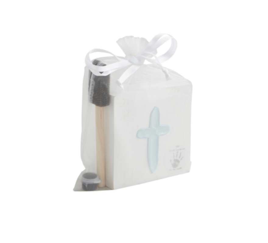 Mud Pie: CROSS HANDPRINT KIT
