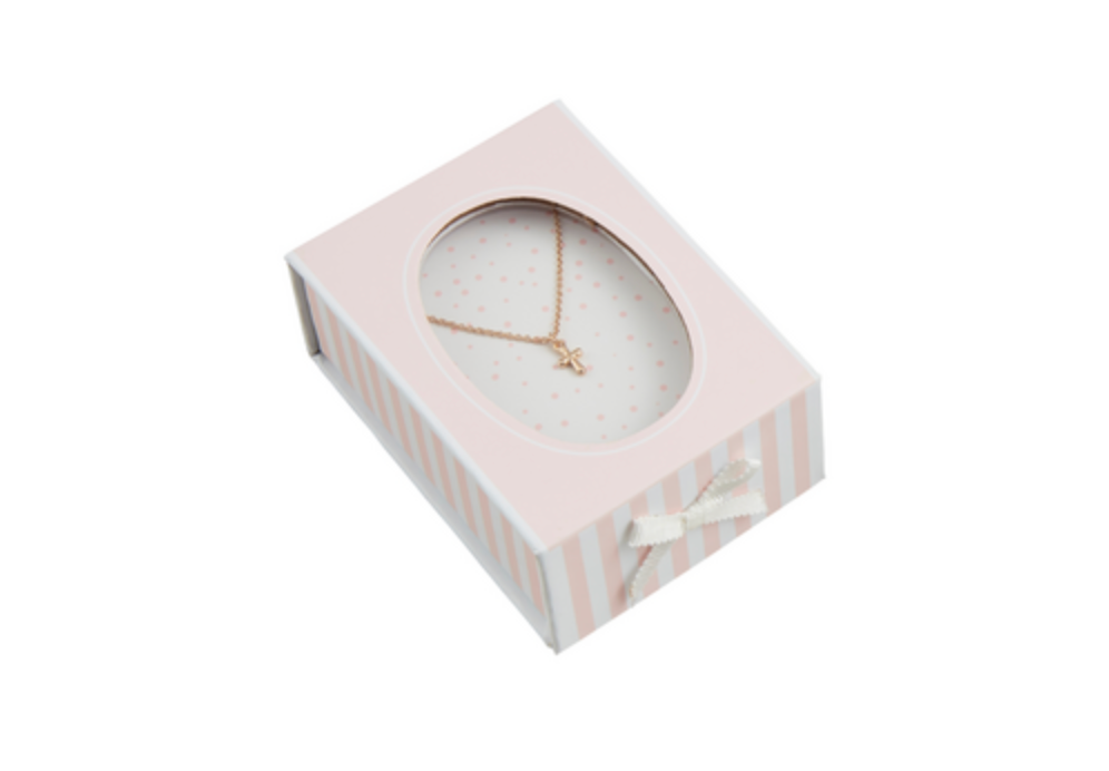 Mud Pie: BOXED CROSS NECKLACE