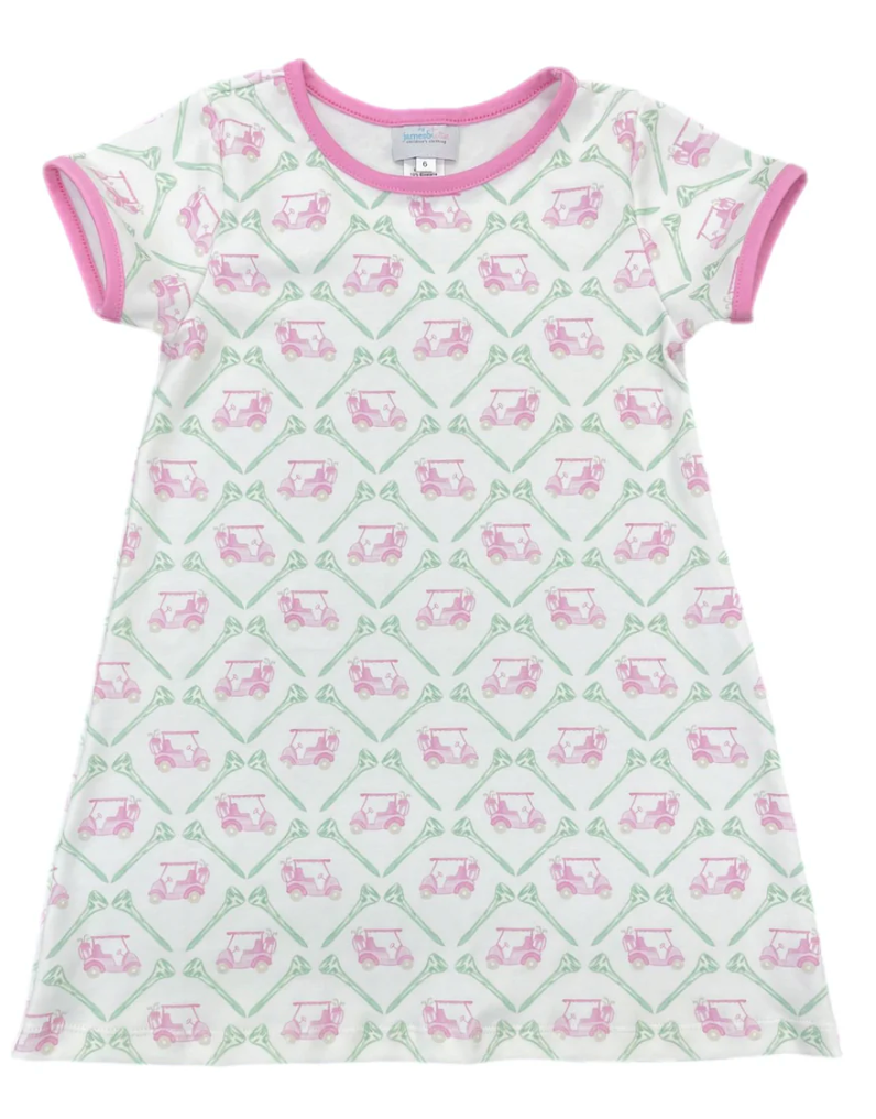 James & Lottie: Play Dress Lets Par - Tee Knit