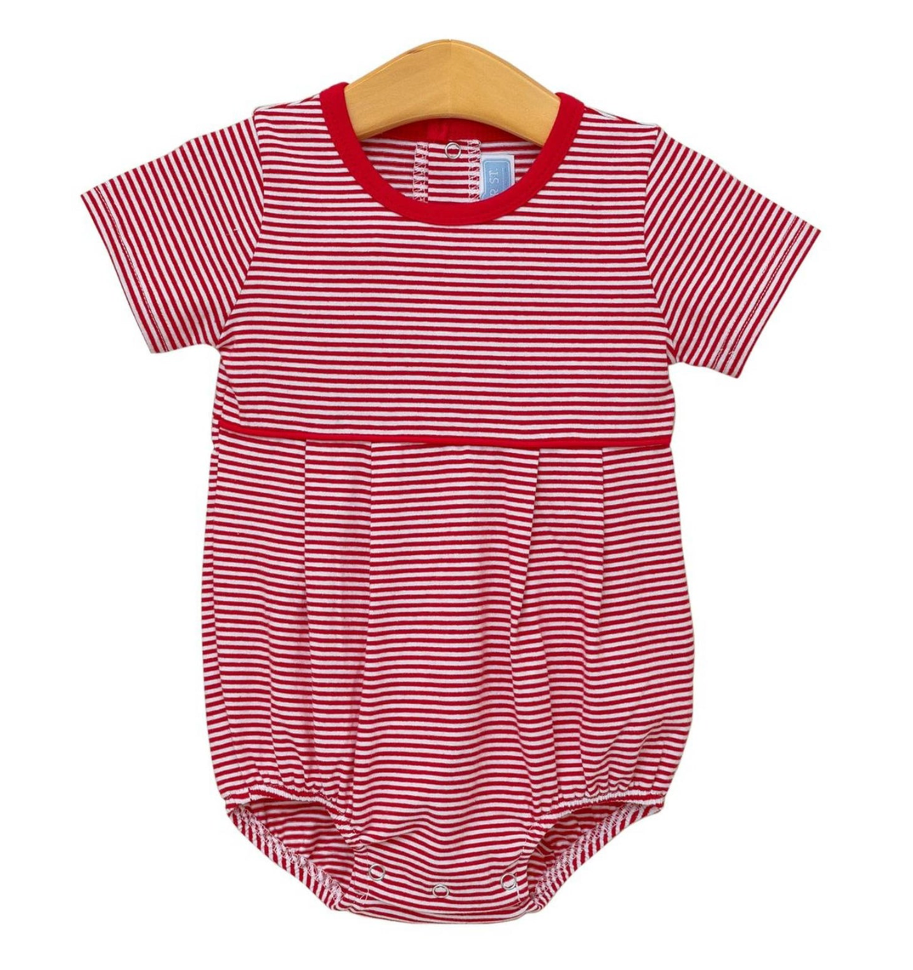 Trotter Street: Bentley Game Day Bubble Red Stripe