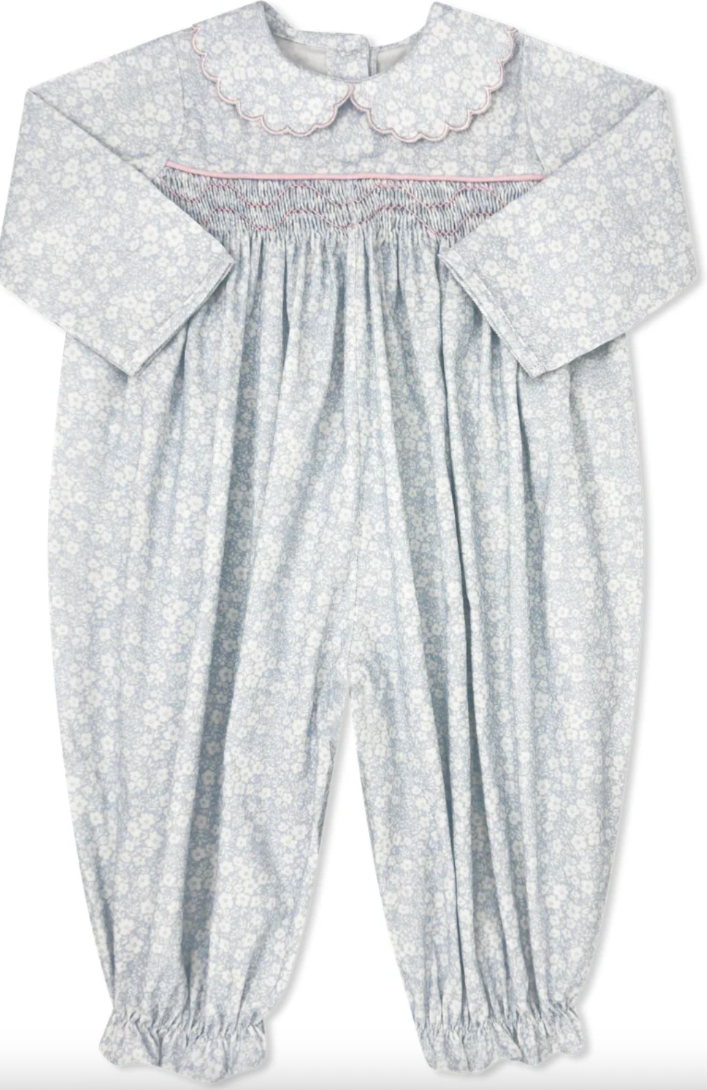 Lullaby Set: Marcie Romper Long Sleeve - Snow Kissed Floral