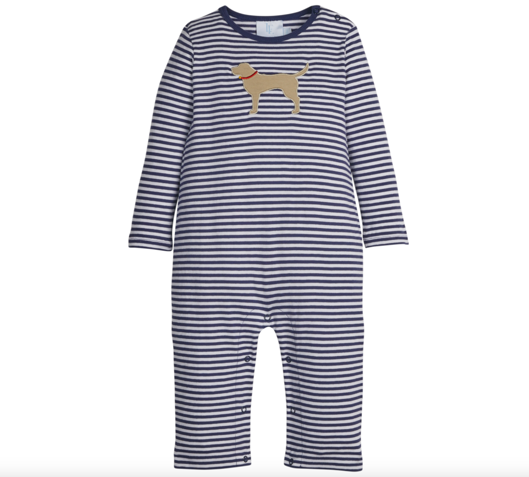 Little English: Applique Romper - Lab