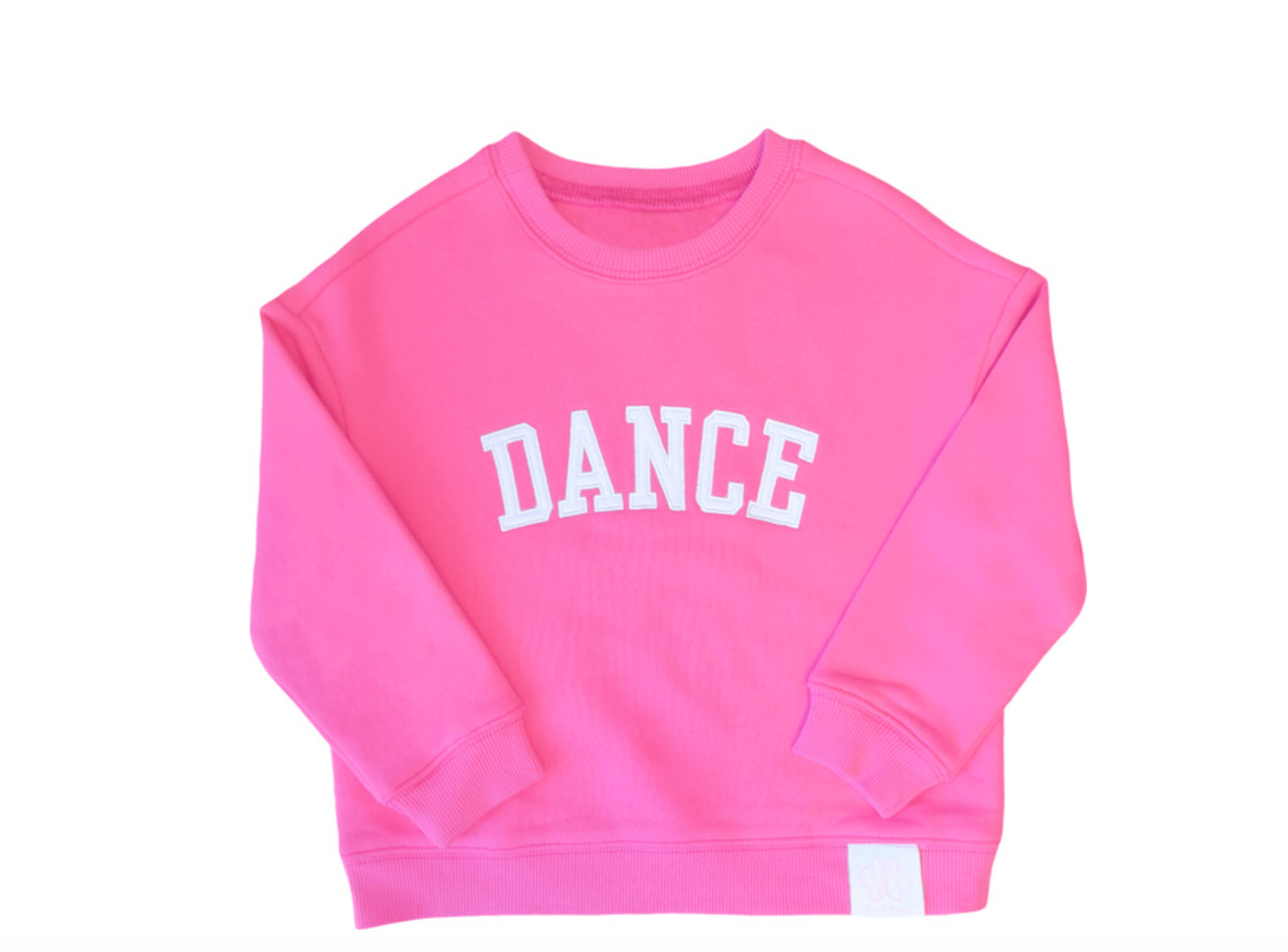 Bits & Bows:  Dance Sweatshirt, Hot Pink