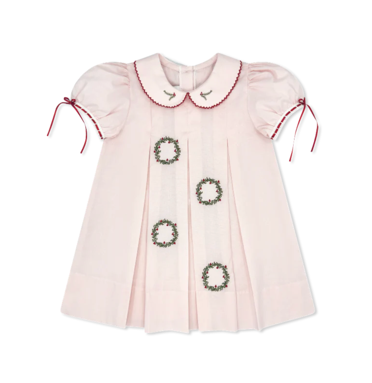 Lullaby Set: Precious Memories Dress Pink Batiste, Holly