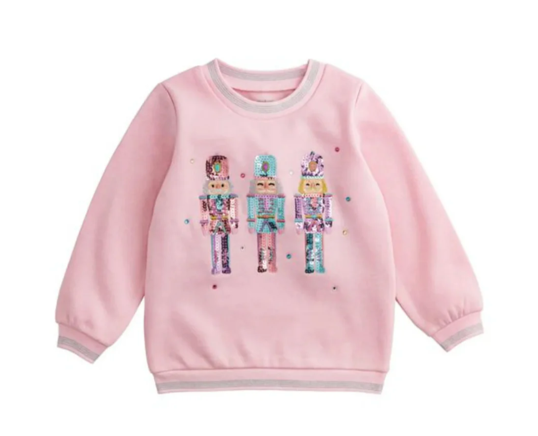 Mud Pie: Nutcracker Sequin Sweatshirt