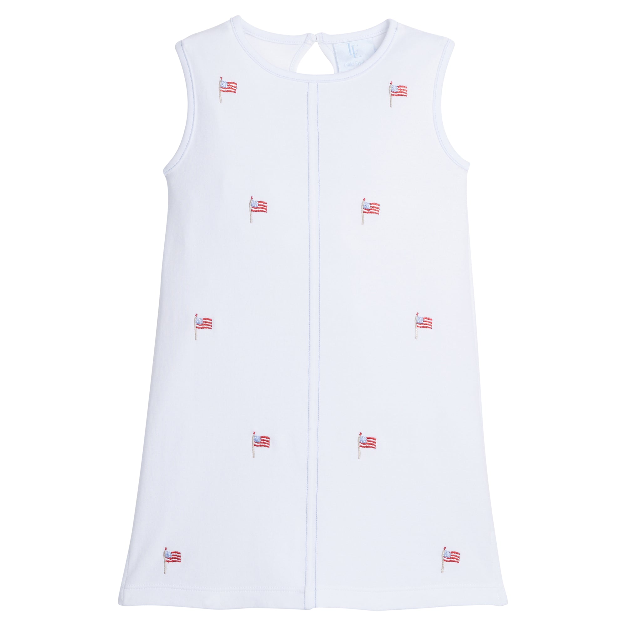 Little English: Suzy Dress - Flags