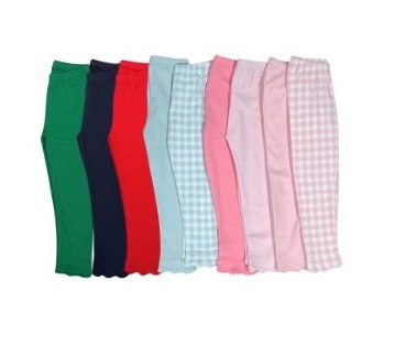 James and Lottie: Pima Knit Leggings, Bubblegum Pink