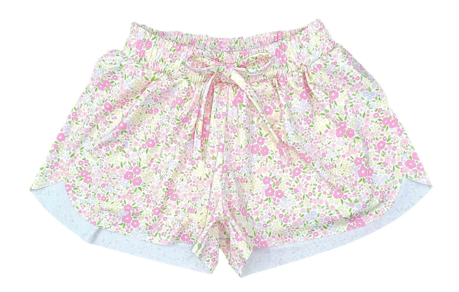 James & Lottie: Butterfly Shorts BE Fuschia Floral