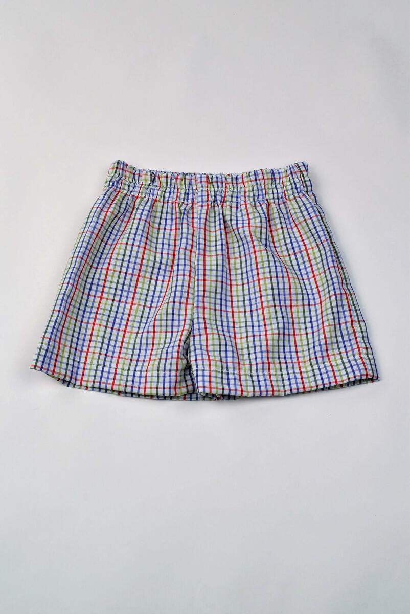 Funtasia Too: Multicolor Plaid Shorts