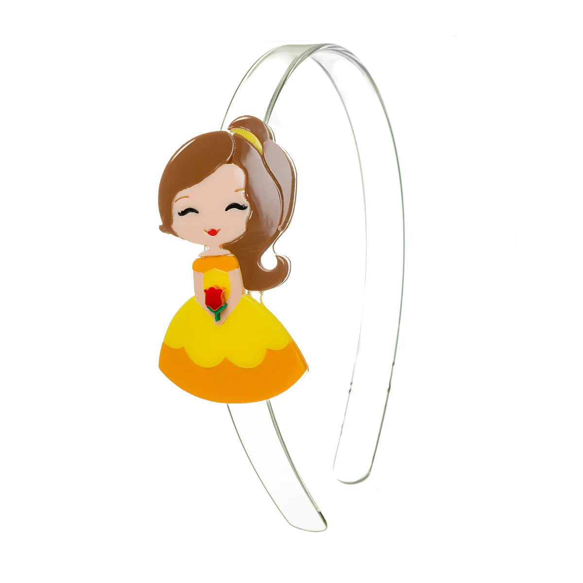 Lilies & Roses: Cute Doll Yellow Dress Headband
