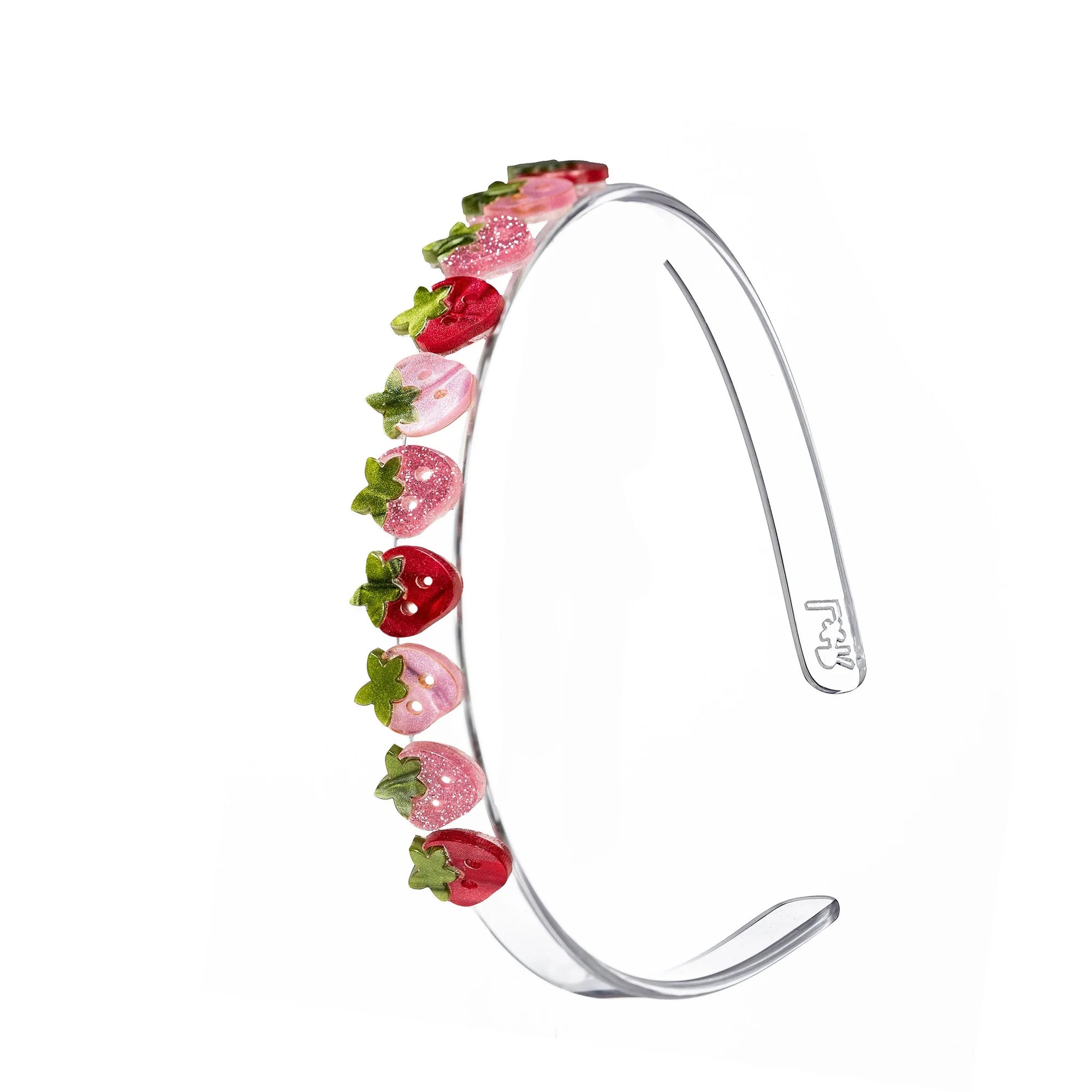 Lilies & Roses: Multi Strawberry Pearlized Headband