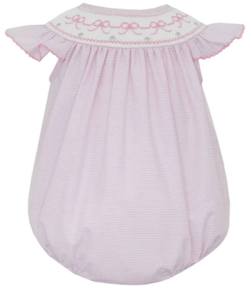 Petit Bebe: Pink Bows Bishop Bubble