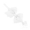 Wee Ones: Extra Small Grosgrain Bow on Matching Skinny Nylon Band