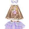 Great Pretenders: Super-duper Tutu, Cape & Mask, Metallic Rose Gold & Lilac  Sale price