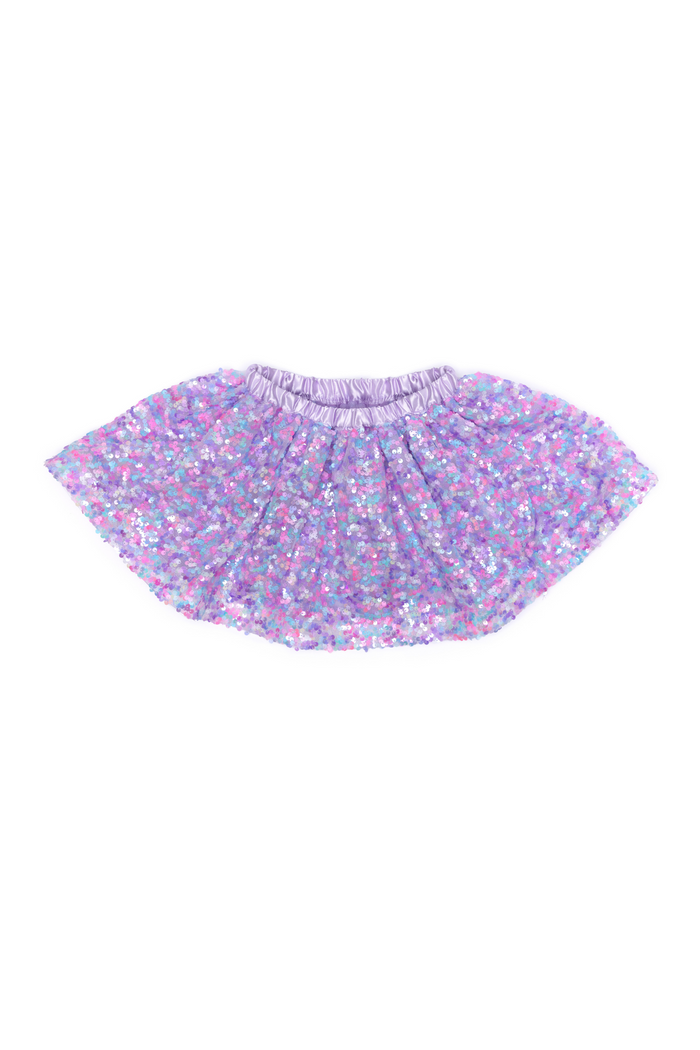 Great Pretenders: Purple Party Sequins Skirt