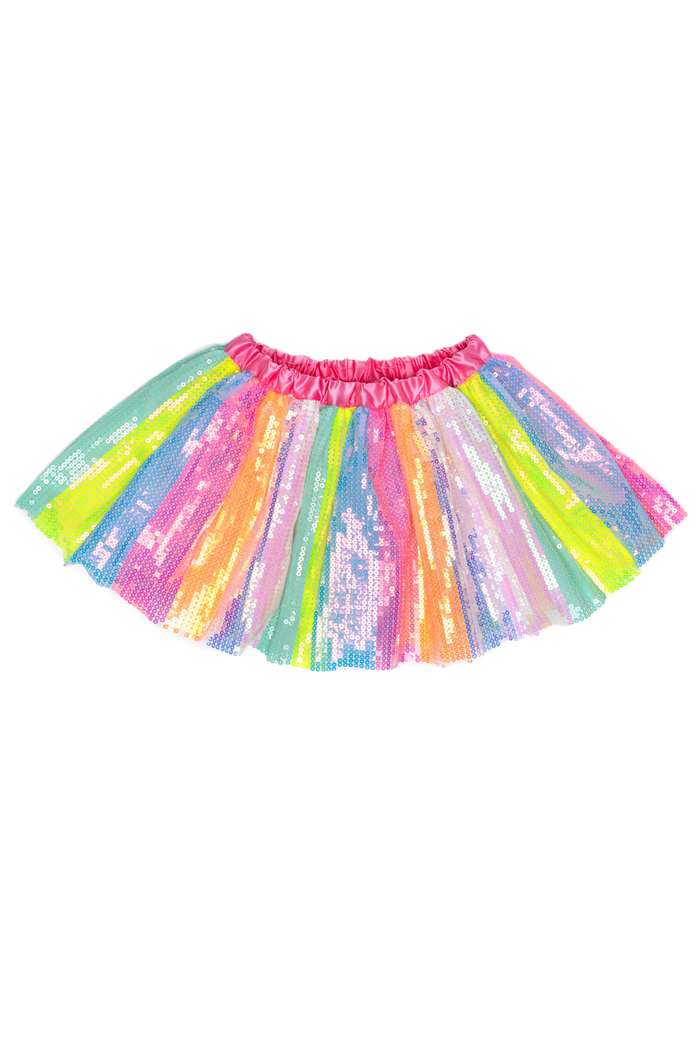 Great Pretenders: Stripy Sequins Skirt