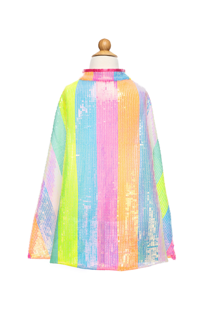 Great Pretenders: Stripy Sequins Cape