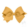 Wee Ones: Classic Grosgrain Girls Hair Bow - Plain Wrap