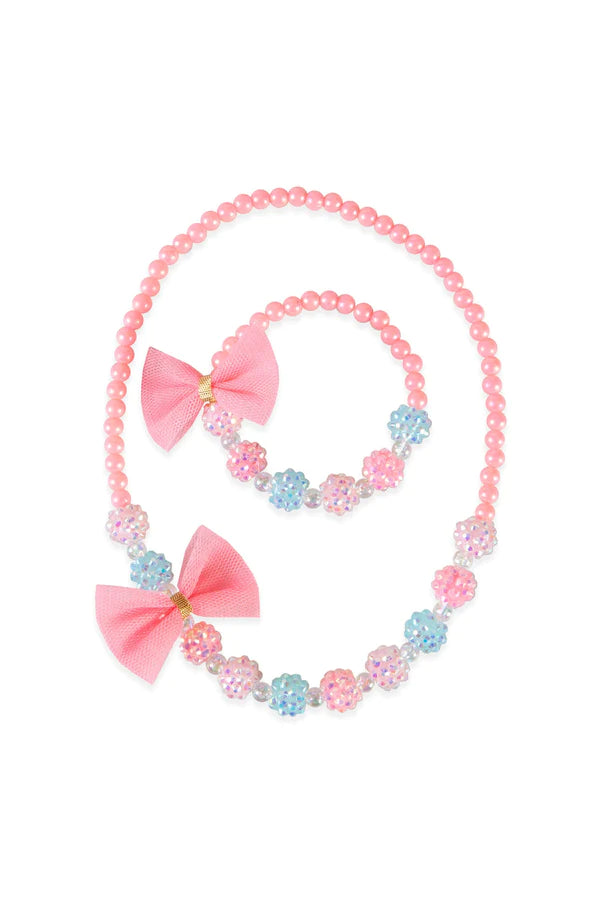 Great Pretenders: Think Pink Necklace & Bracelet Set