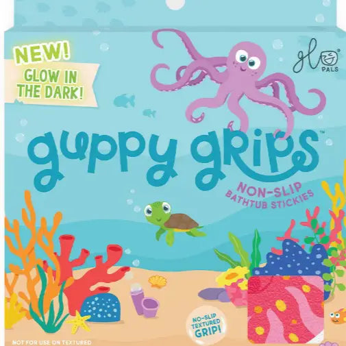 Glo Pals Guppy Grips - Glow in the Dark!