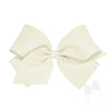 Wee Ones: Classic Grosgrain Girls Hair Bow - Plain Wrap