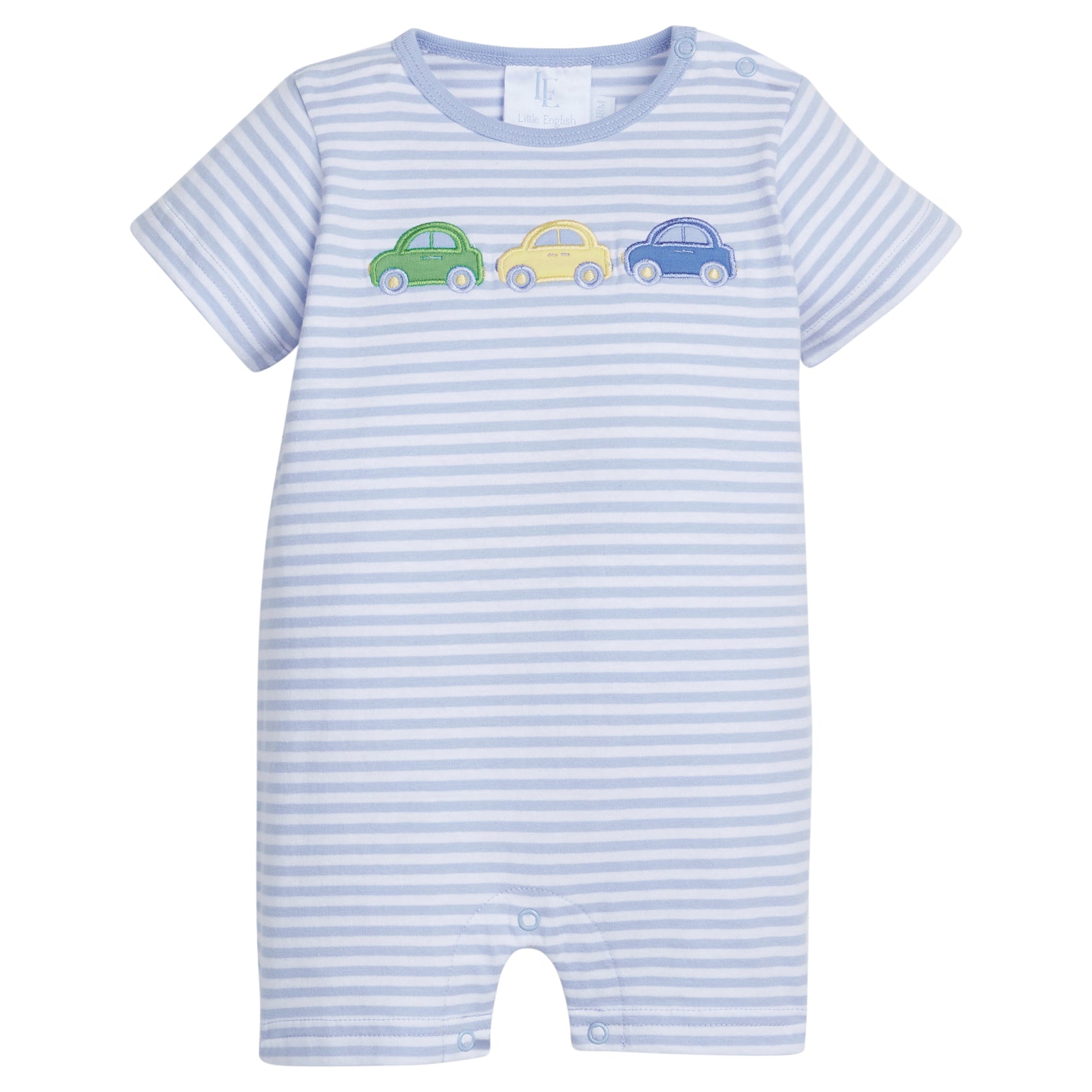 Little English - Applique Romper - Carpool