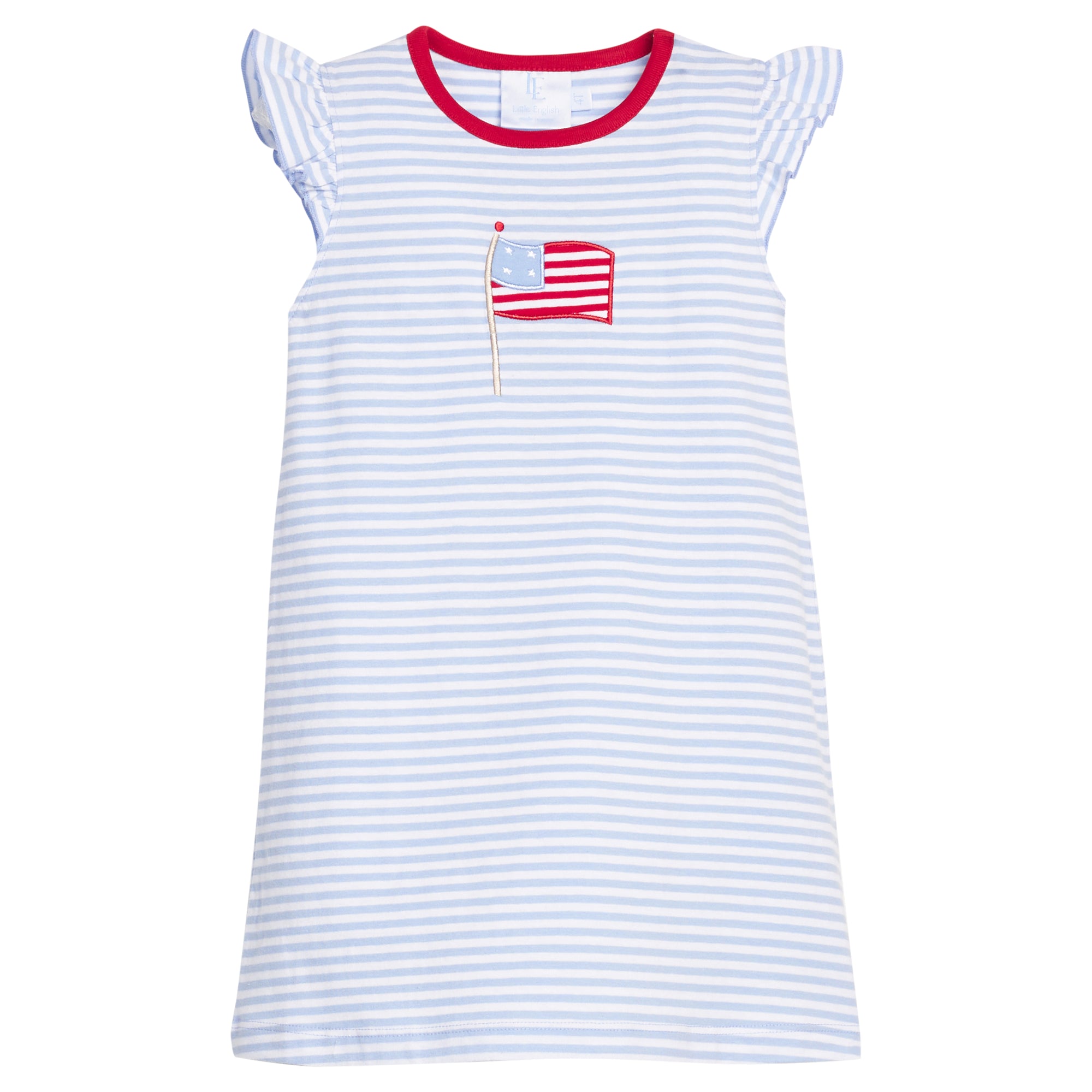 Little English: Applique Tilly Dress - Flag