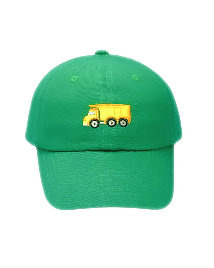 Bits & Bows: Dump Truck Baseball Hat