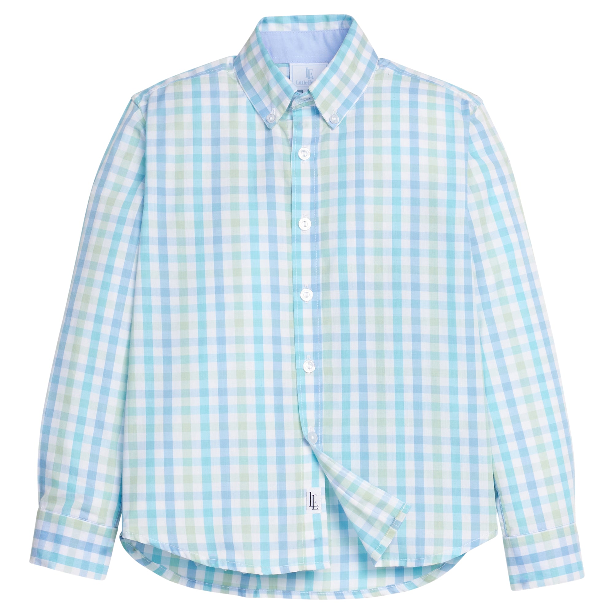 Little English: Button Down Shirt - Briarcliff Plaid