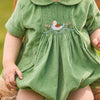 Little English: Chest Smocked Bubble - Mallard