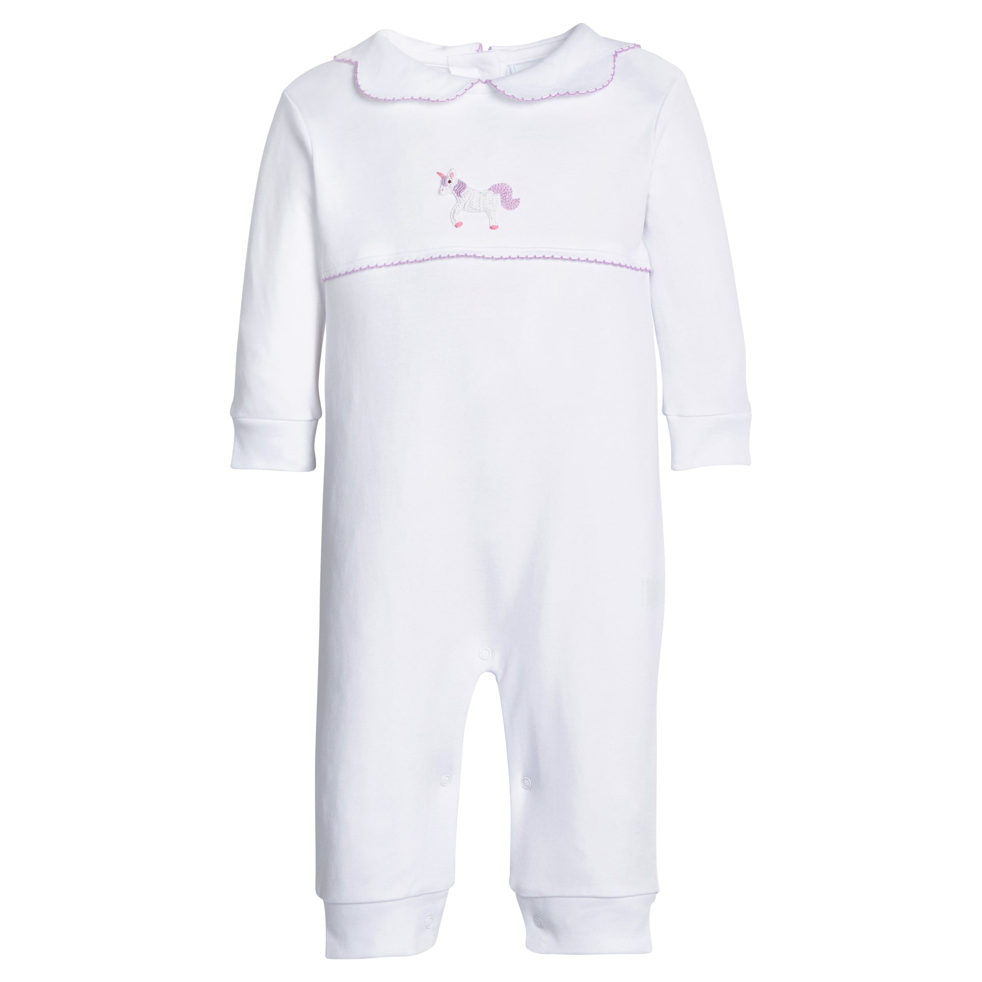 Little English: Crochet Playsuit - Unicorn