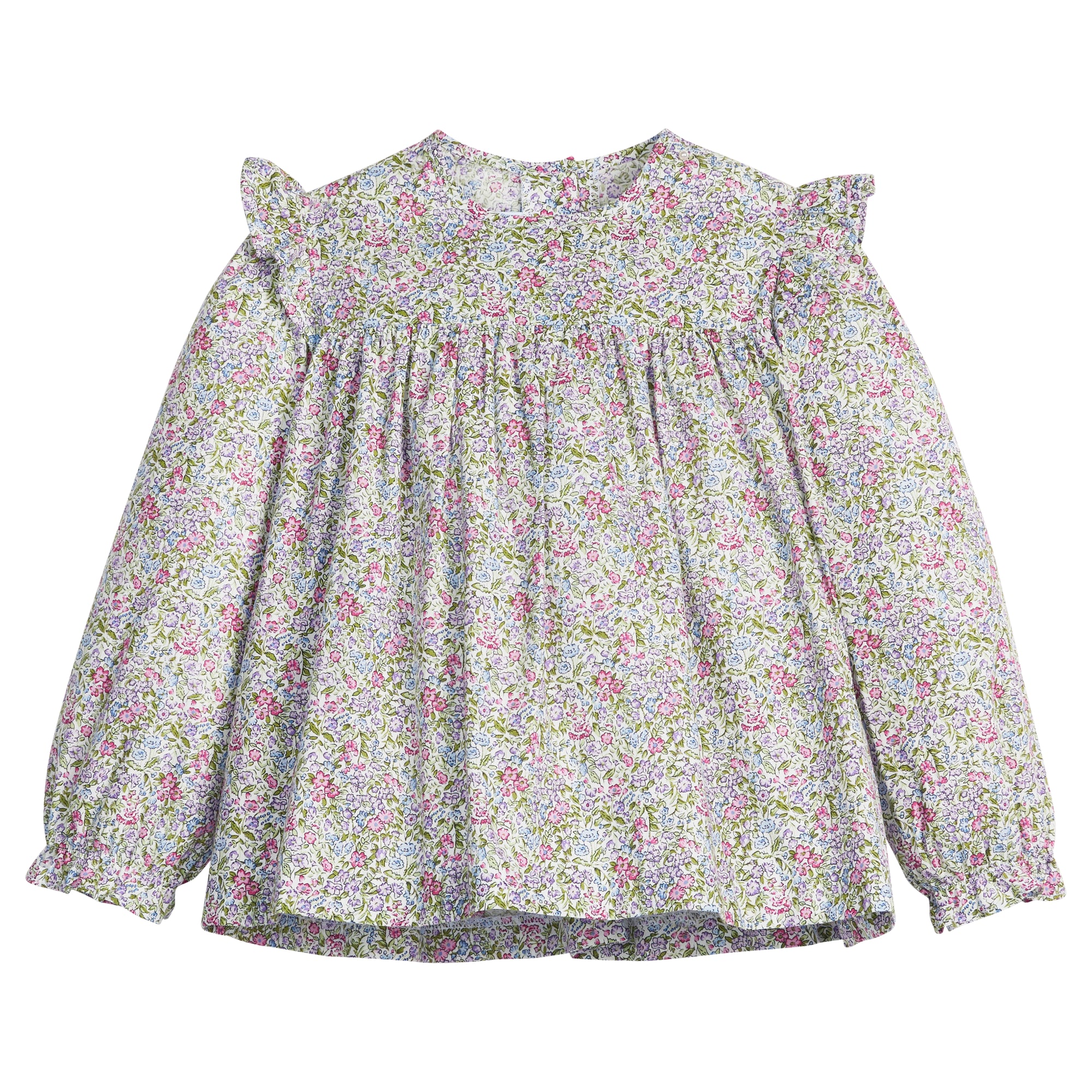 Little English: Floaty Top - Lavender Gables Floral