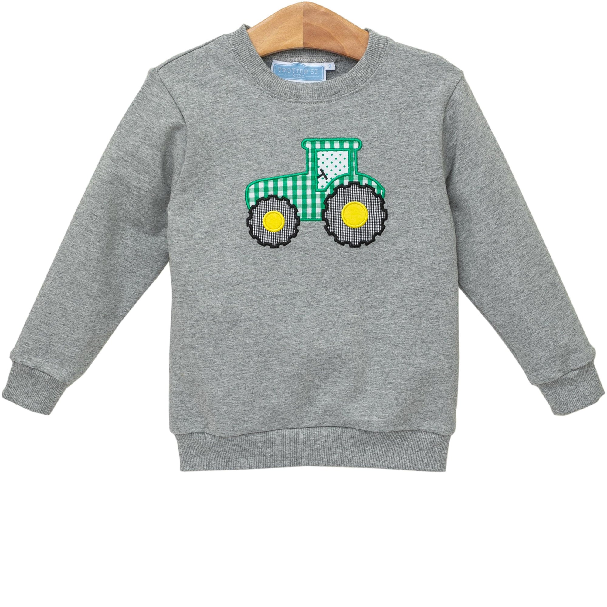 Trotter Street: French Terry Pullover Tractor