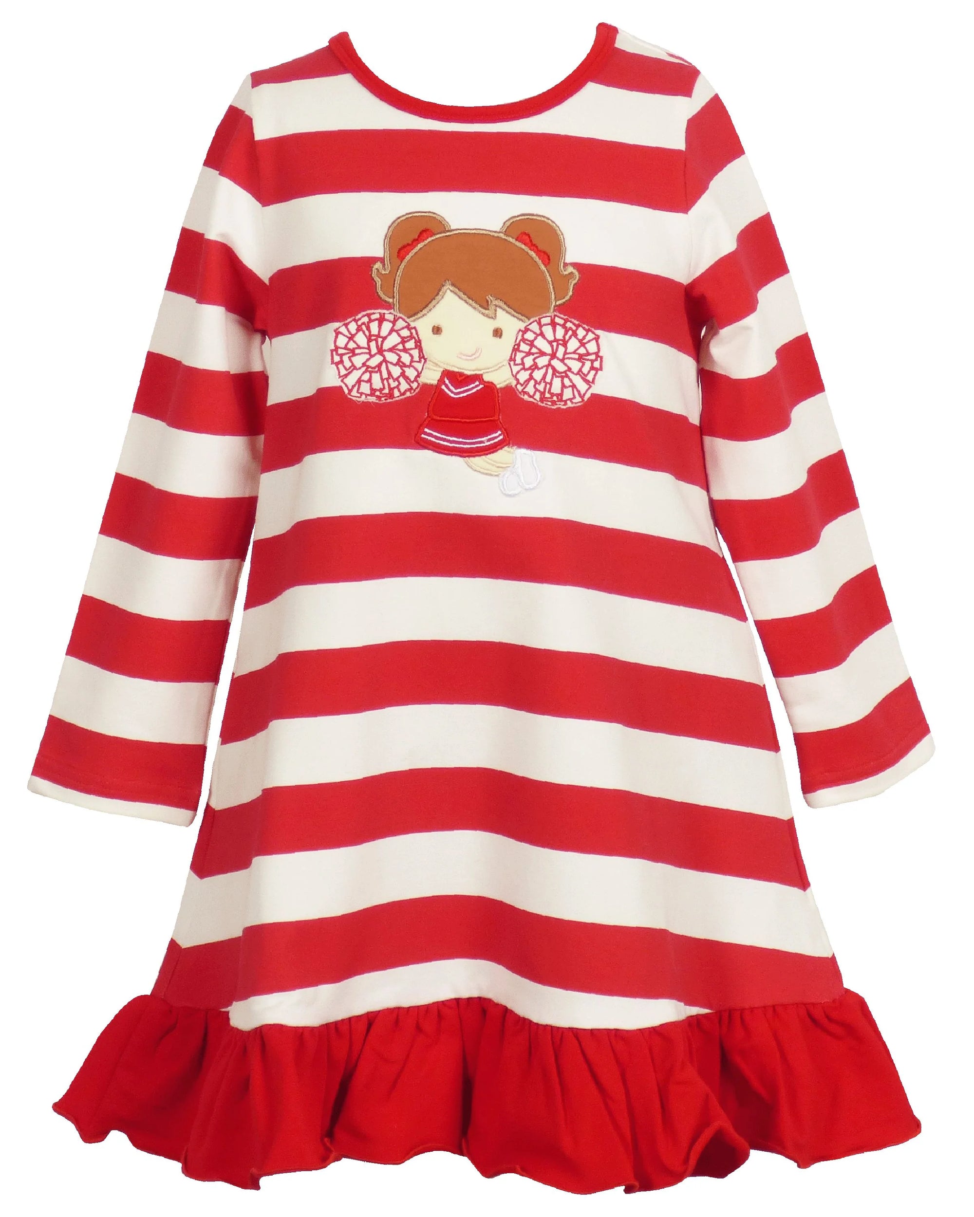 The Yellow Lamb: Game Day Cheer Dress - Red