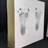 Mess Free Footprint Canvas Gift Set - Blue Edges