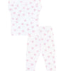 Nella Pima: Pink Heart Print Pajama