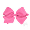 Wee Ones: Classic Grosgrain Girls Hair Bow - Plain Wrap