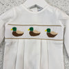 Outer Banks Smocking Co: Heirloom Mallard Newborn Gown