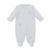 Kissy Kissy: SCE EMB Crabs & Whales Footie